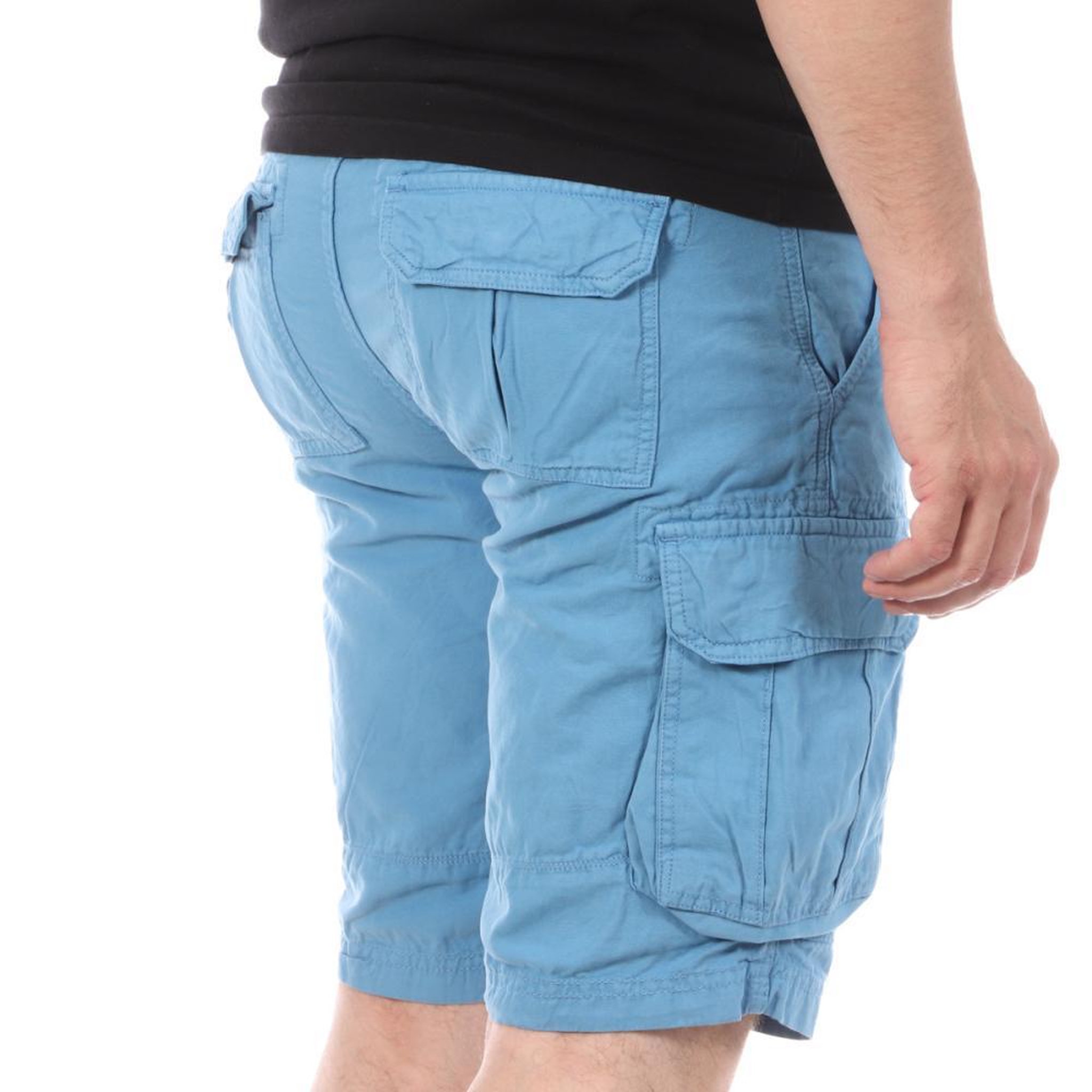 Voir la diapositive 2 : RMS 26 Short Bleu Homme RMS26 Cargo