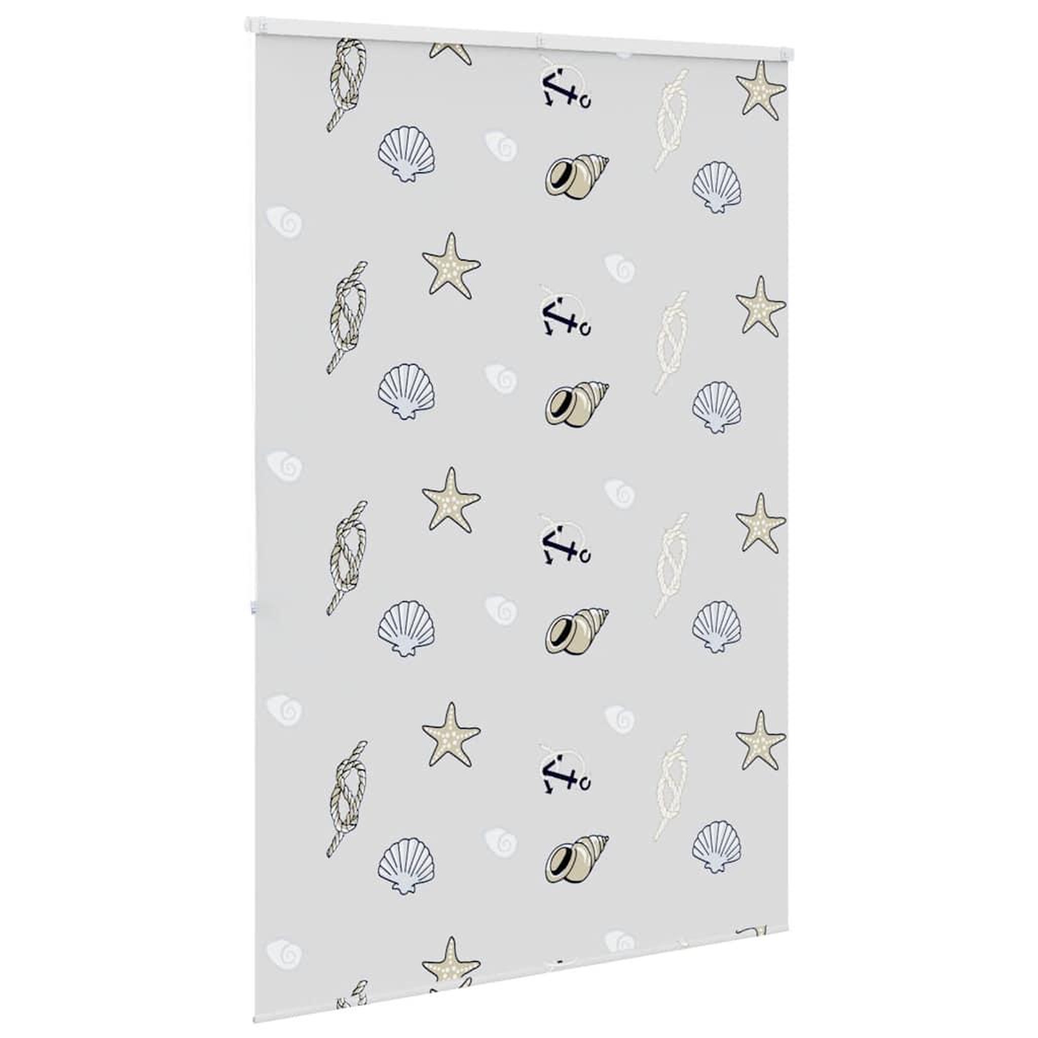 Voir la diapositive 4 : VIDAXL Store enrouleur de douche avec cassette largeur du tissu 146 cm