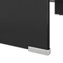 Voir la diapositive 5 : VIDAXL Meuble TV/support pour moniteur 90x30x13 cm verre noir