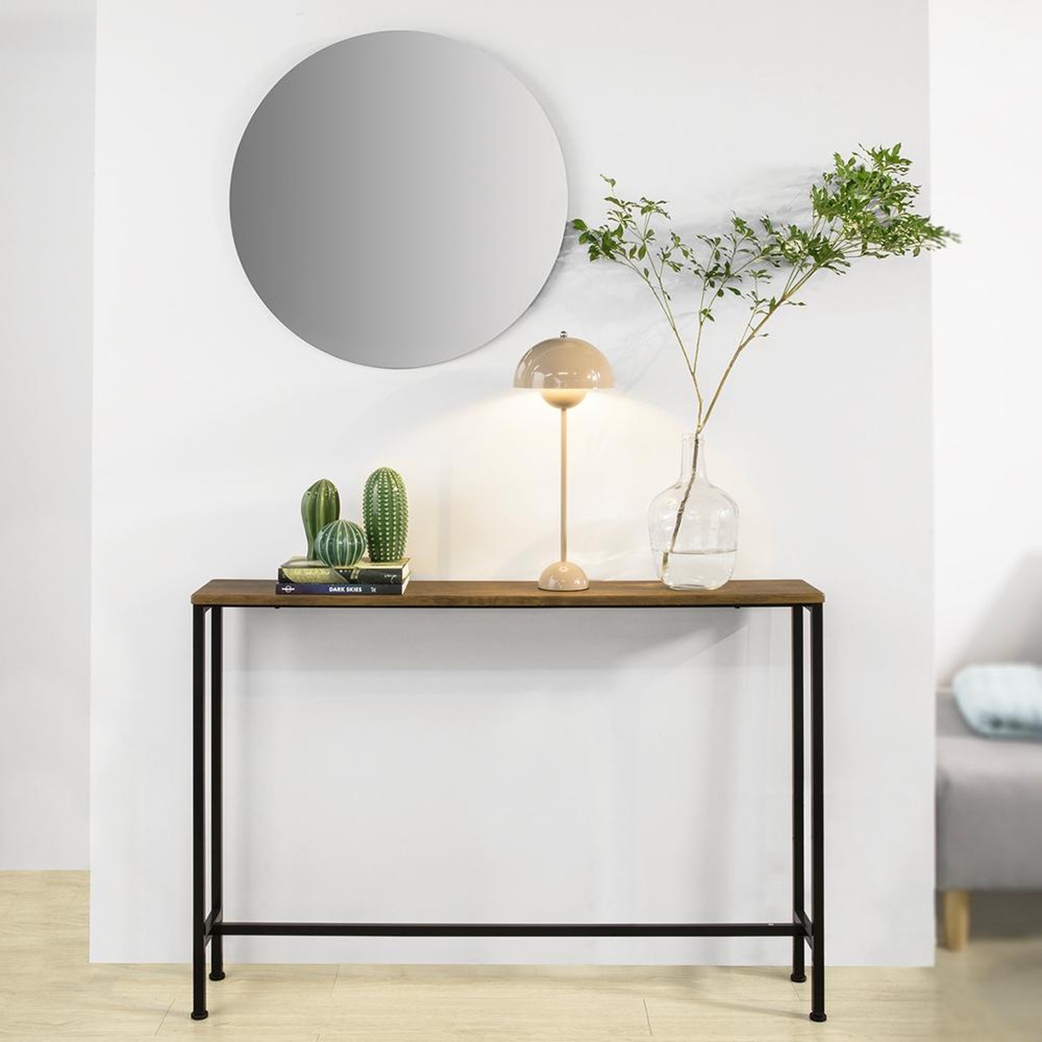 Voir la diapositive 2 : SOBUY SoBuy - Console D'entrée - 120x20x80cm - Industriel - FSB19-XL