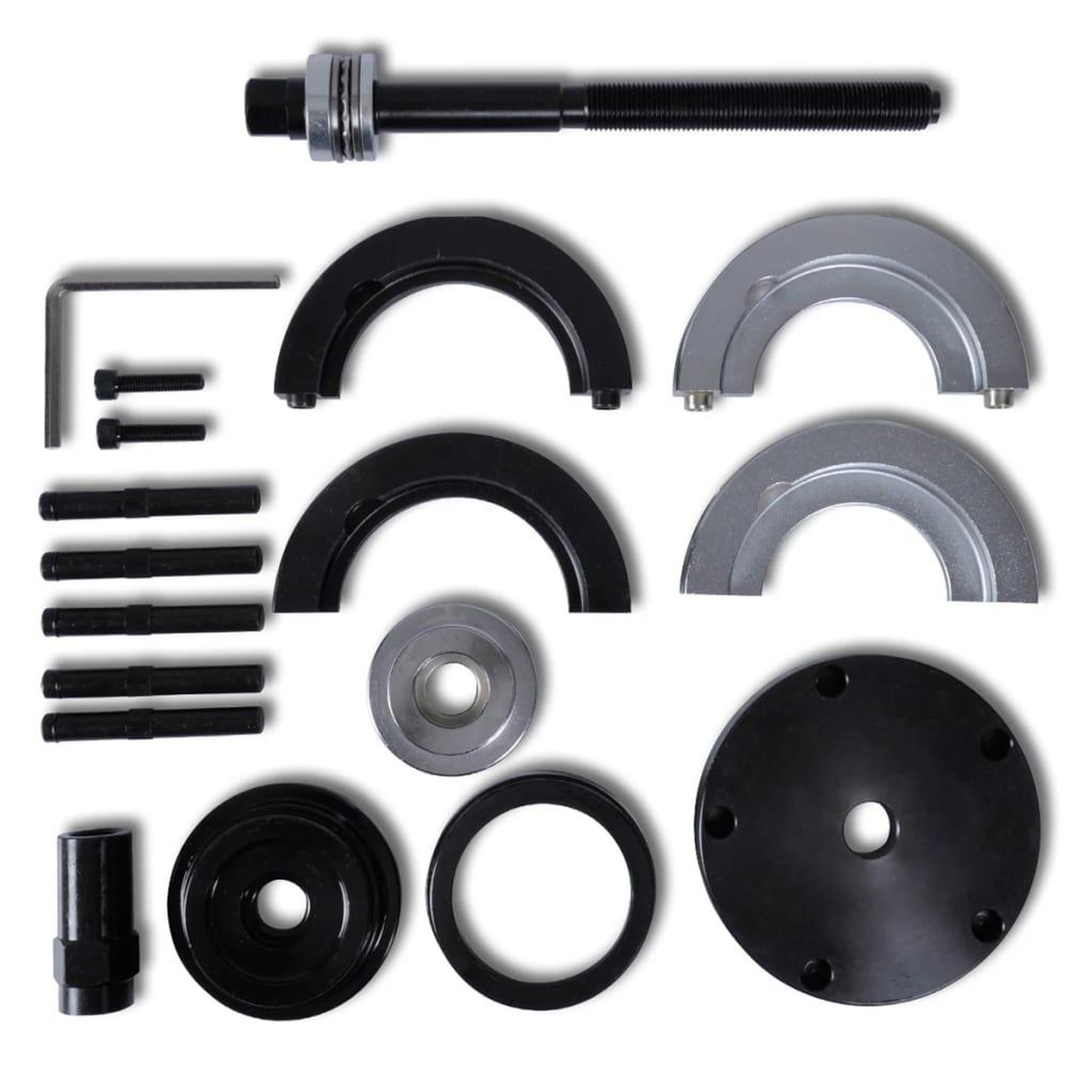 Voir la diapositive 5 : VIDAXL Outils de roulement de roue avant 85 mm pour vw t5 touareg roues 16