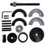 Voir la diapositive 5 : VIDAXL Outils de roulement de roue avant 85 mm pour VW T5 Touareg roues 16