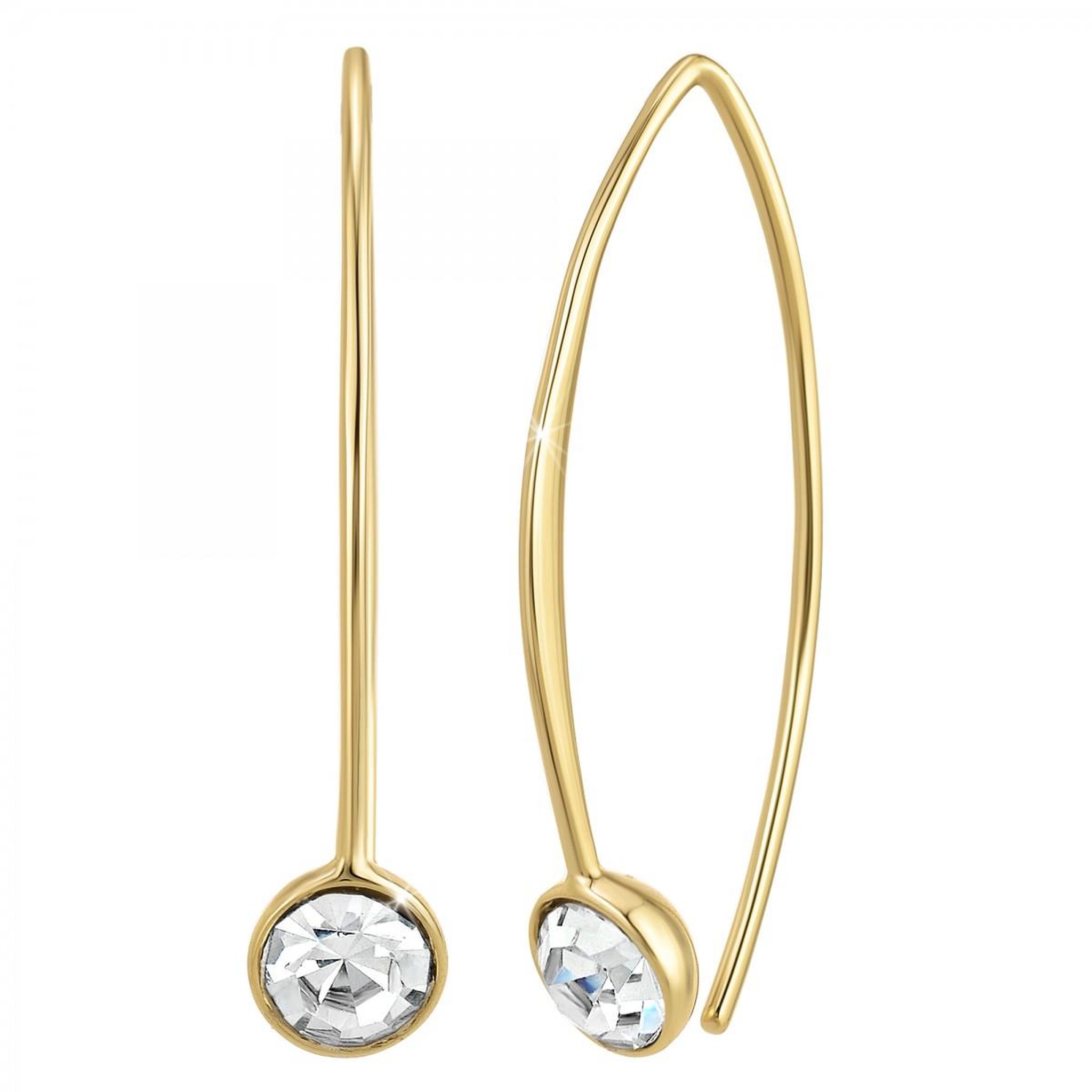 Voir la diapositive 1 : SC BOHEME Boucles d'oreilles SC Bohème ornées de Zirconium