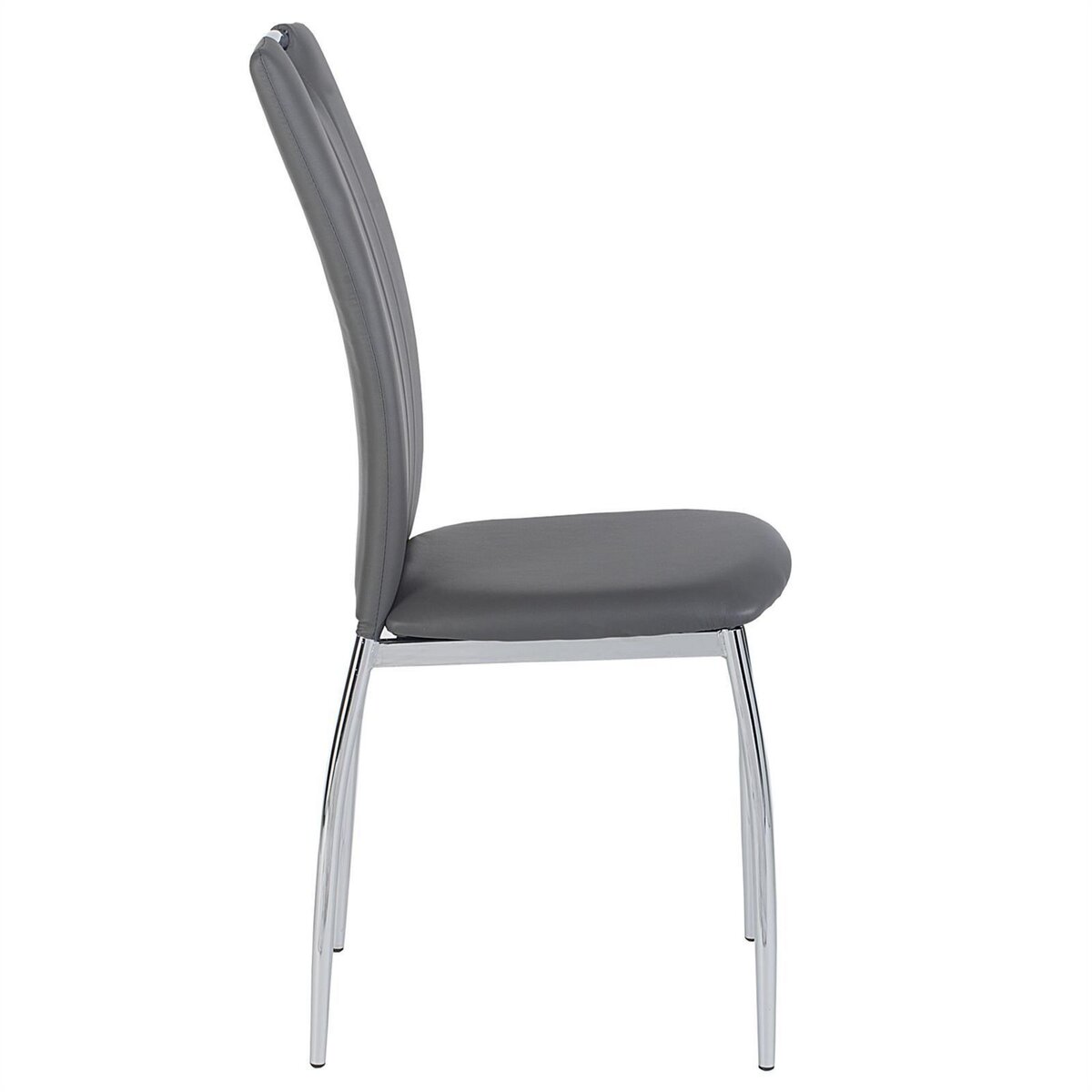 IDIMEX Lot de 4 chaises APOLLO, en synthétique