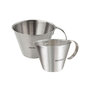 Voir la diapositive 1 : ZENKER Lot de 2 verre doseur inox de 500 ml et 1 litre Zenker Smart Pastry