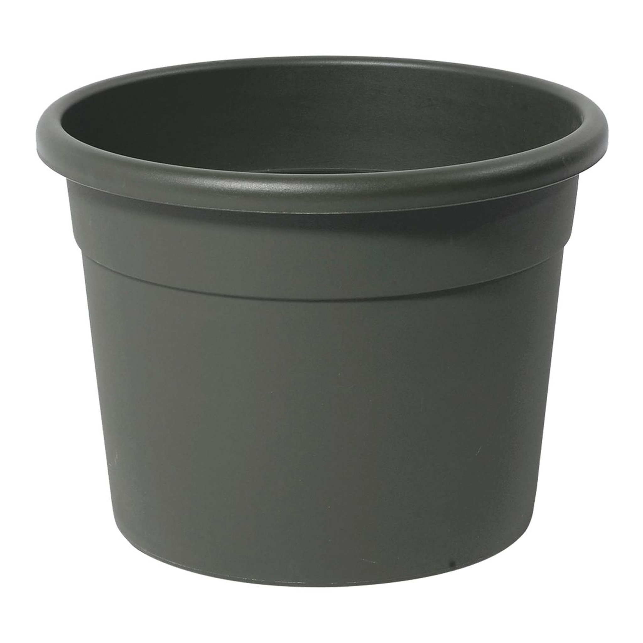 Telcom POT PLASTIQUE DROIT D30 H23 CM SMOKE