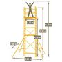 Voir la diapositive 2 : CENTAURE Echafaudage Speed UP XL - 6m70