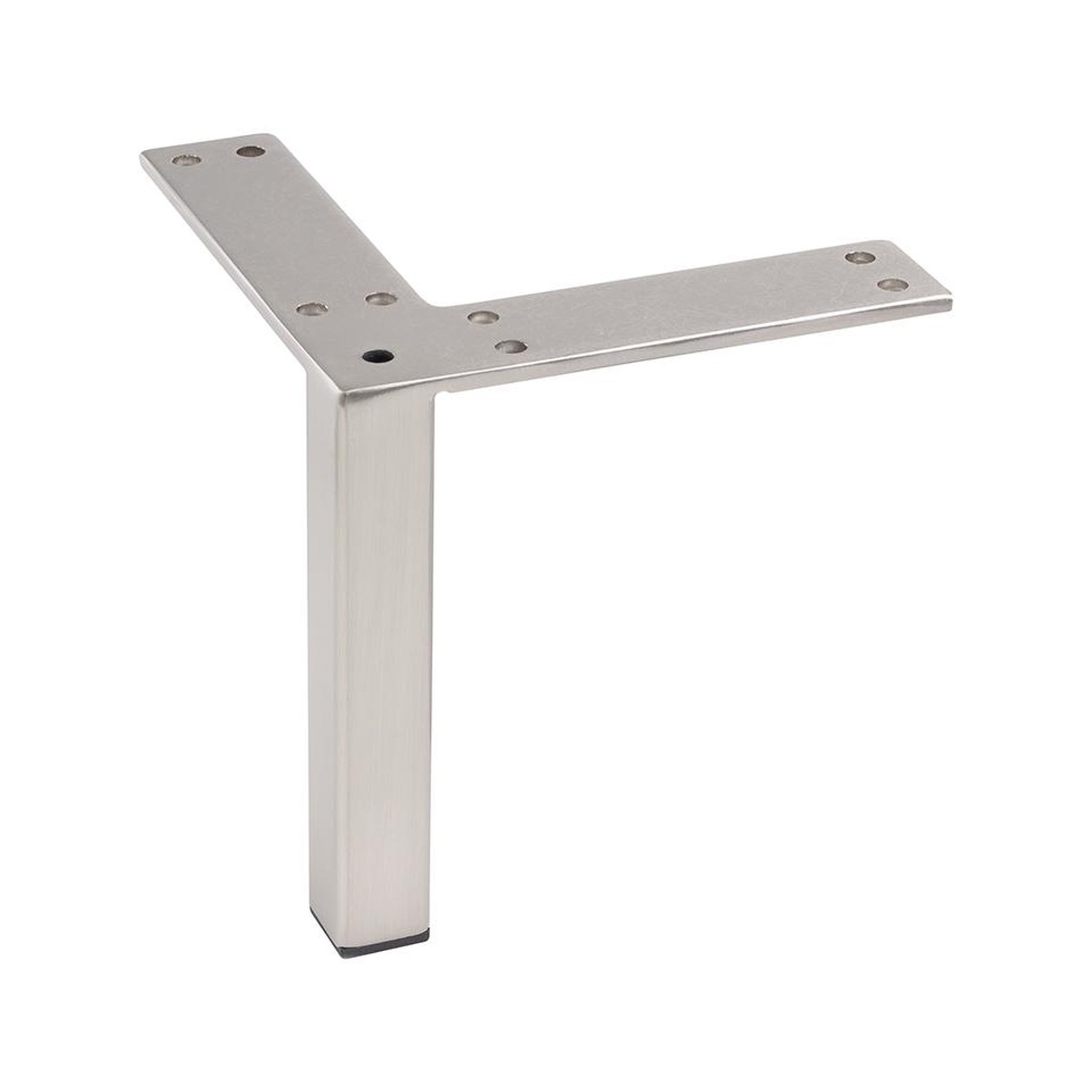 CENTRALE BRICO Pied de meuble fs013 126mm nickel mat