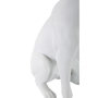 Voir la diapositive 6 : Paris Prix Statuette Déco Chien  Couronne  33cm Blanc