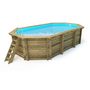 Voir la diapositive 2 : Habitat et Jardin Piscine bois   Palma 145    7.57 x 4.07 x 1.44 m