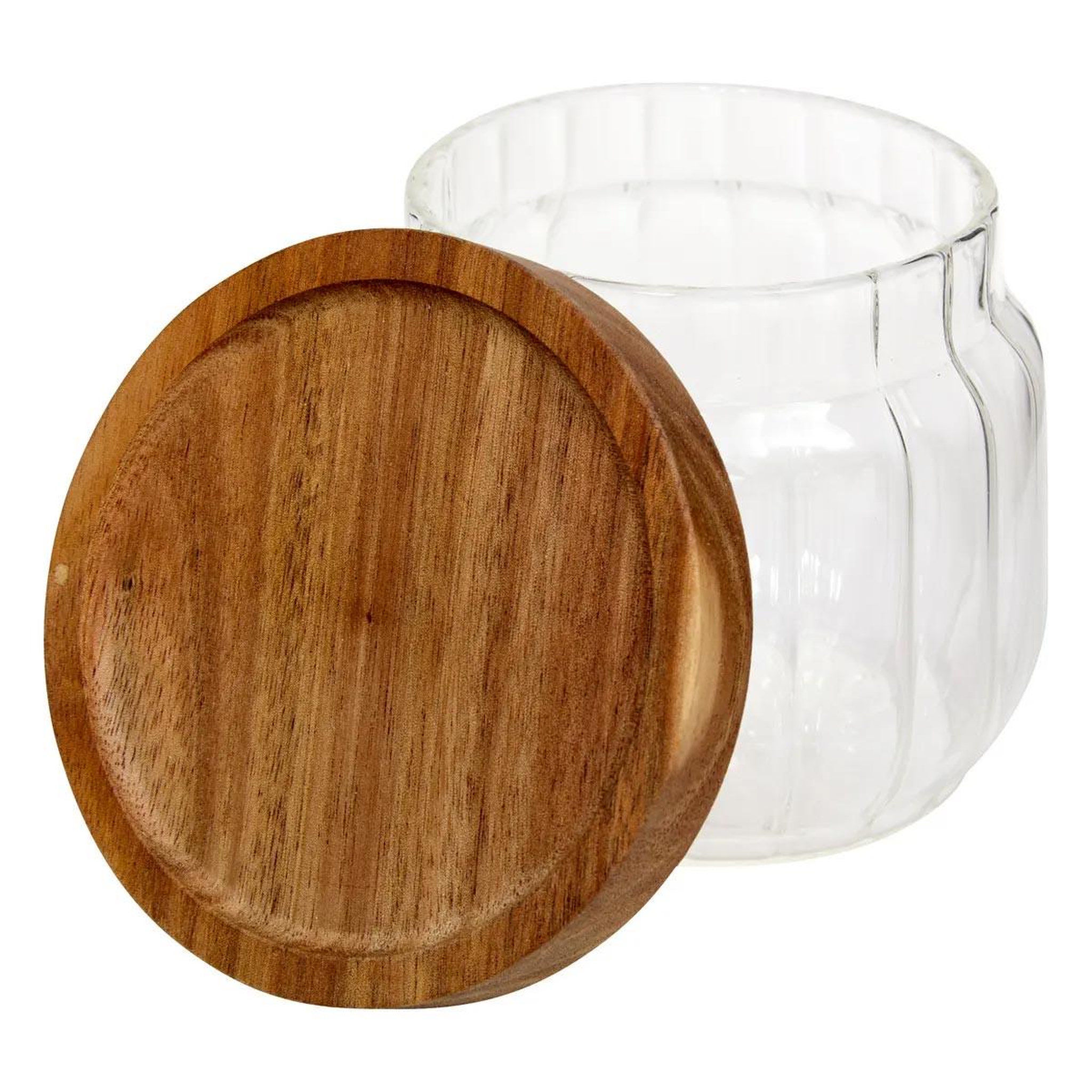 Voir la diapositive 2 : FIVE Bocal de conservation en verre   harmony  300ml transparent