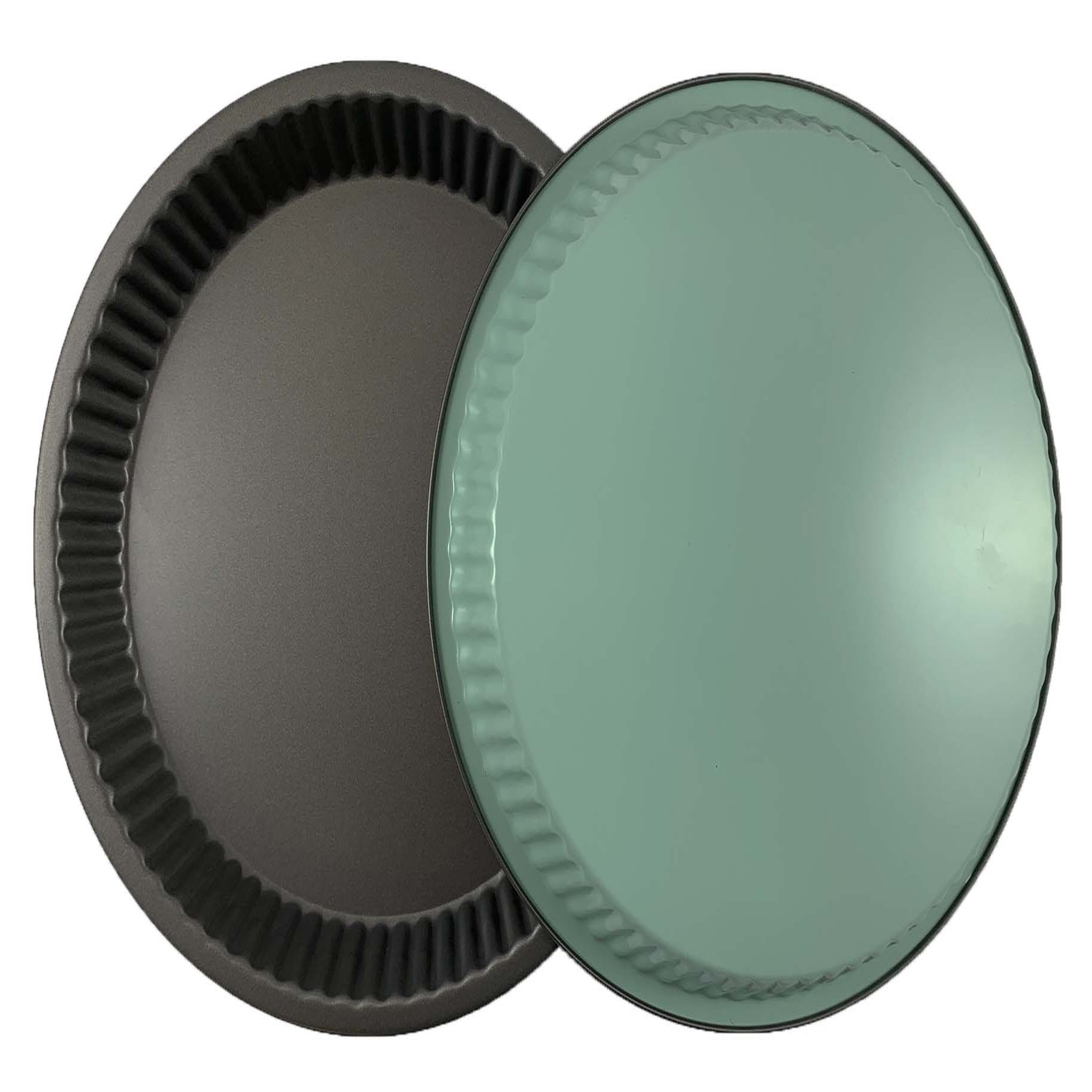 Voir la diapositive 1 : Moule à tarte 31 cm VERT
