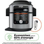 Voir la diapositive 2 : NINJA Multicuiseur Foodi Max OL750EU  gris/noir 7,5 L, 14 modes de cuisson dont air fryer