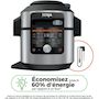 Voir la diapositive 2 : NINJA Multicuiseur Foodi Max OL750EU  gris/noir 7,5 L, 14 modes de cuisson dont air fryer