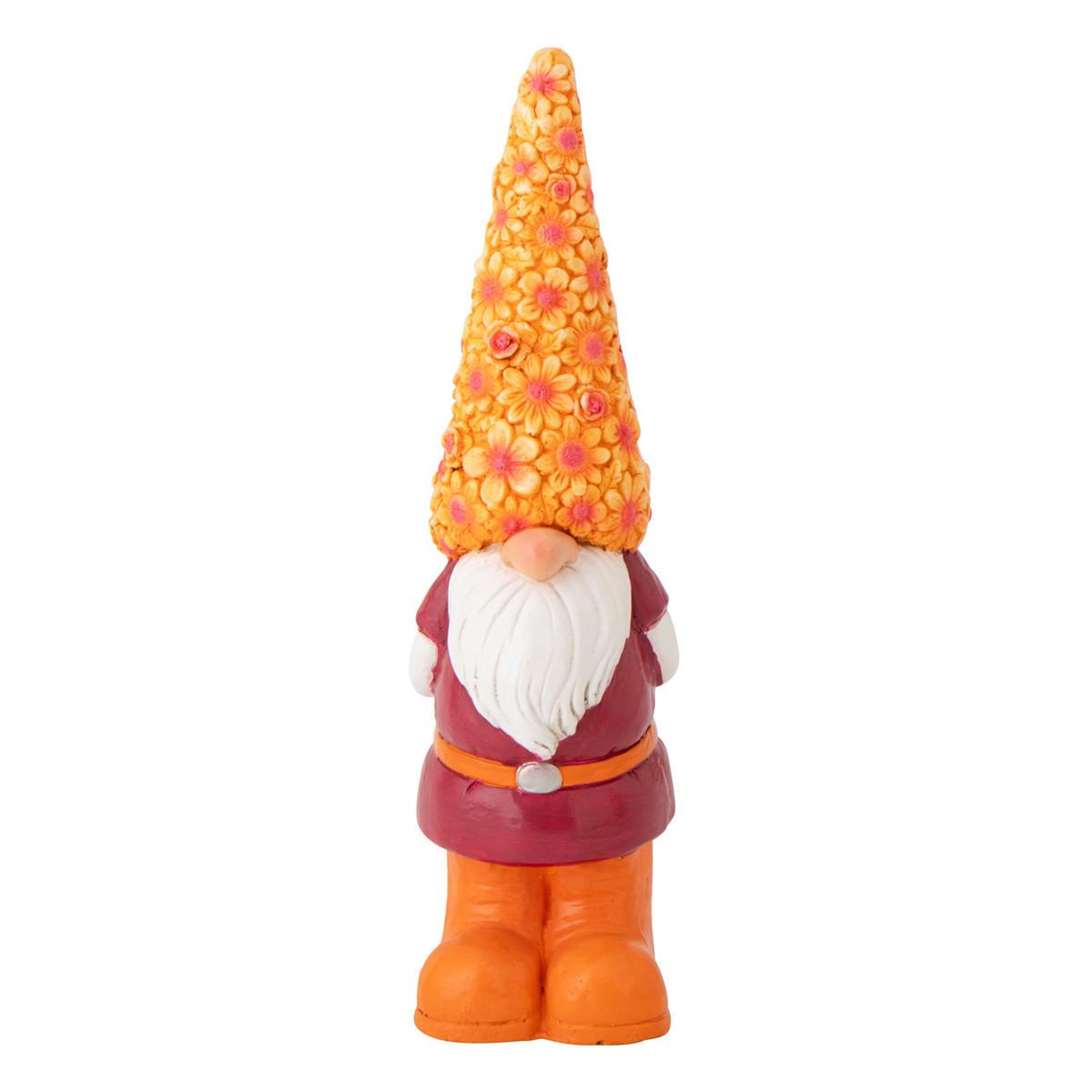 J-LINE Statue lutin d'extérieur  ginger  61cm multicolore