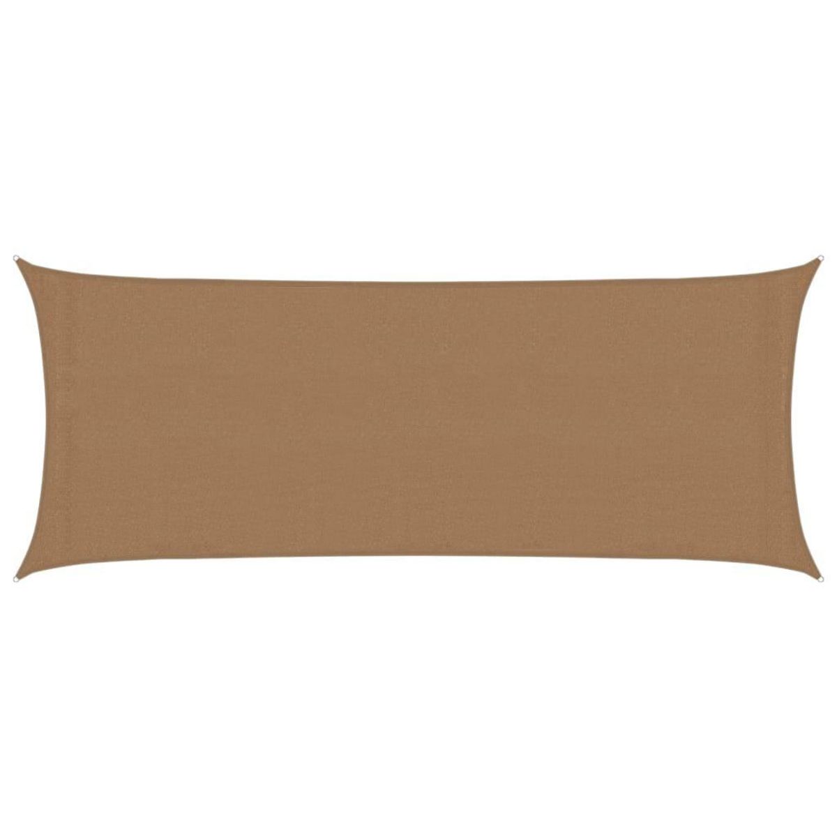 VIDAXL Voile d'ombrage 160 g/m^2 Taupe 2x4,5 m PEHD