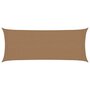 Voir la diapositive 2 : VIDAXL Voile d'ombrage 160 g/m^2 Taupe 2x4,5 m PEHD