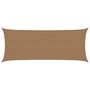 Voir la diapositive 2 : VIDAXL Voile d'ombrage 160 g/m^2 Taupe 2x4,5 m PEHD