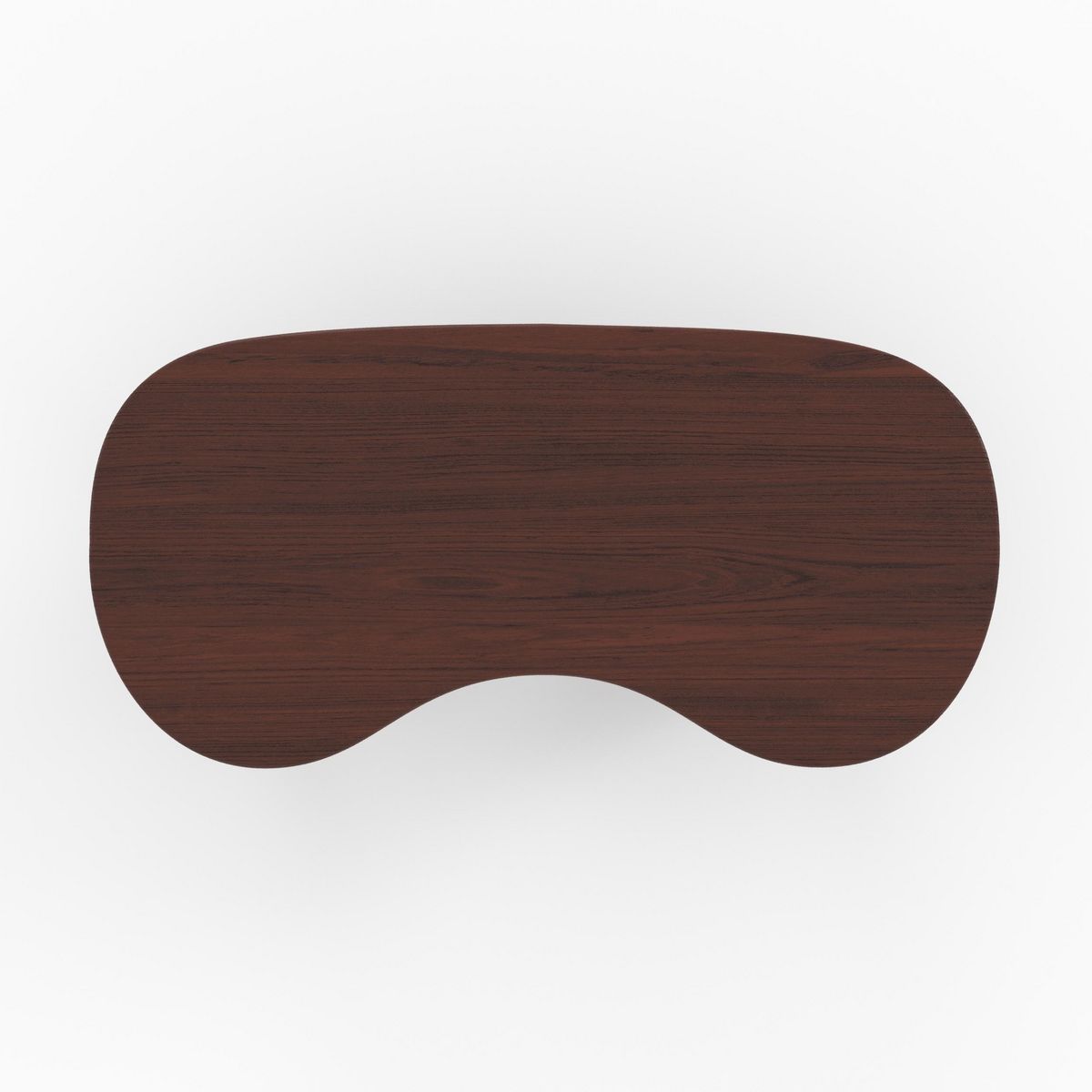 Rendez vous déco Table basse organique en bois massif de mindi - Brandan