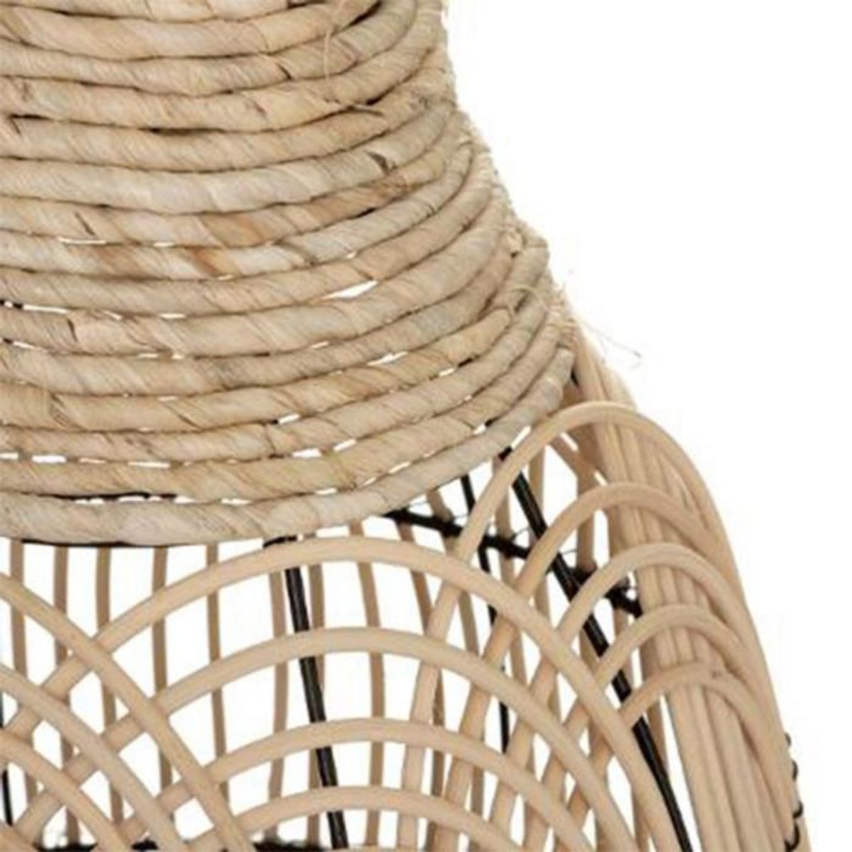 ATMOSPHERA Vase Déco en Rotin  Idylle Folk  63cm Naturel