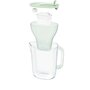 Voir la diapositive 1 : Brita Carafe filtrante Brita Style Eco verre vert transparent