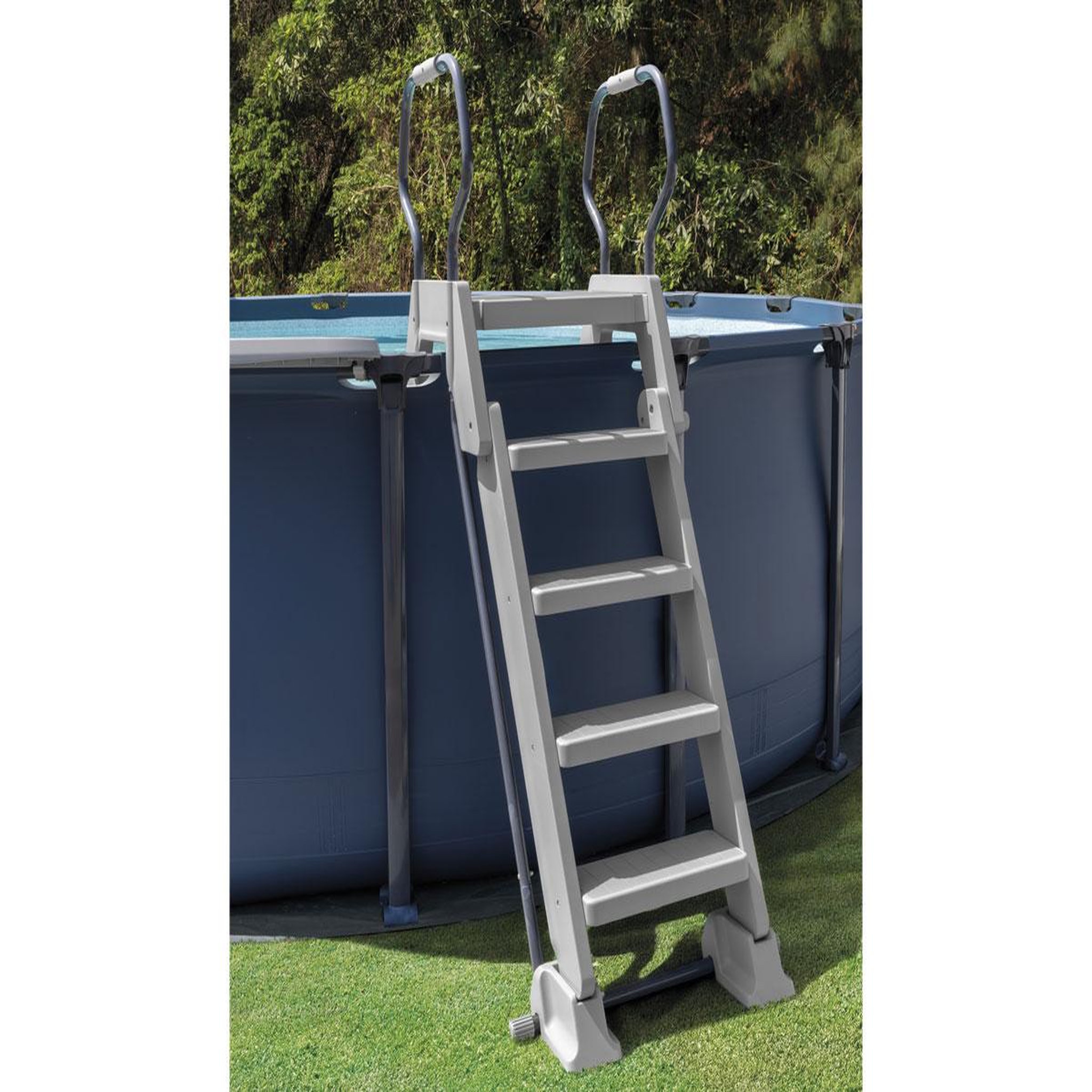 Voir la diapositive 2 : INTEX Échelle de piscine de sécurité premium 1,32 m - Intex