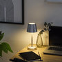 Voir la diapositive 6 : Paris Prix Lampe à Poser Tactile à LED  Alana  26cm Argent
