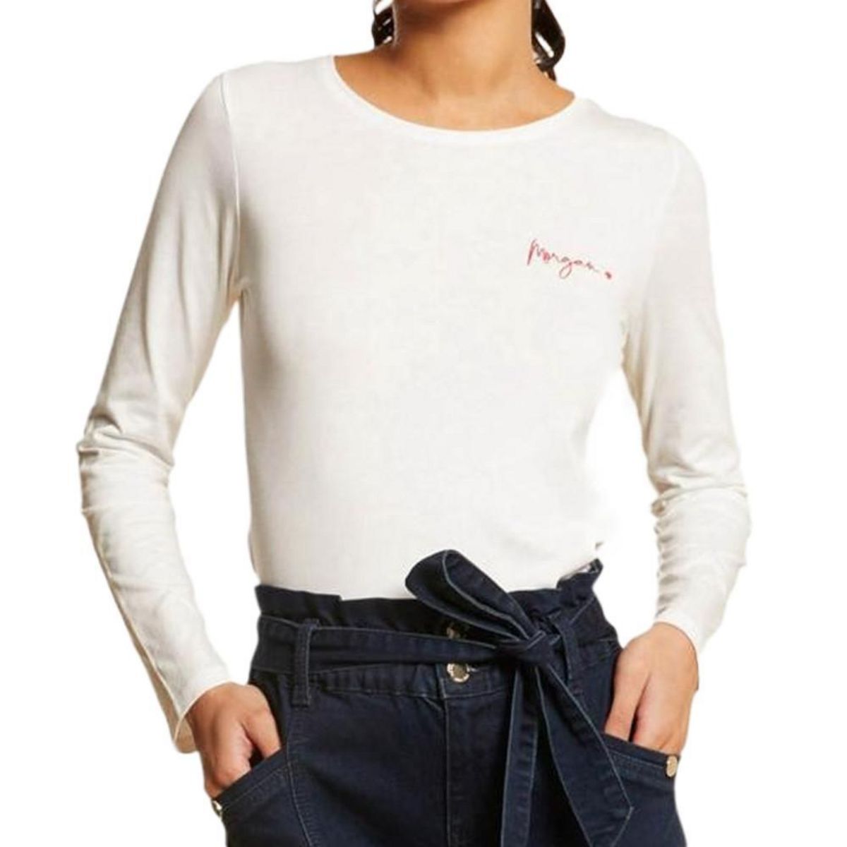 MORGAN T shirt  Femme Morgan Tcoeur