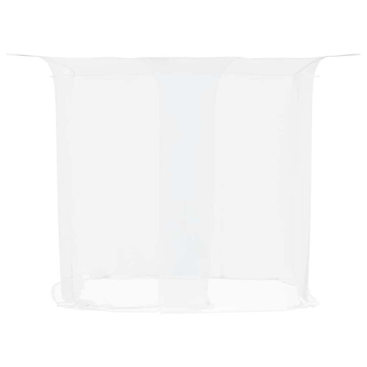 VIDAXL Moustiquaire suspendue 156 maille blanc 220x100x150 cm