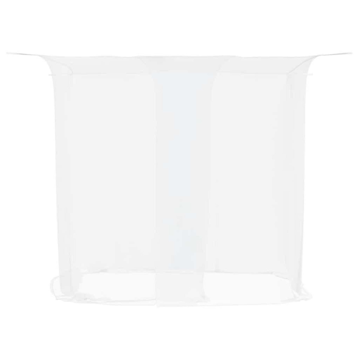 VIDAXL Moustiquaire suspendue 156 maille blanc 220x100x150 cm