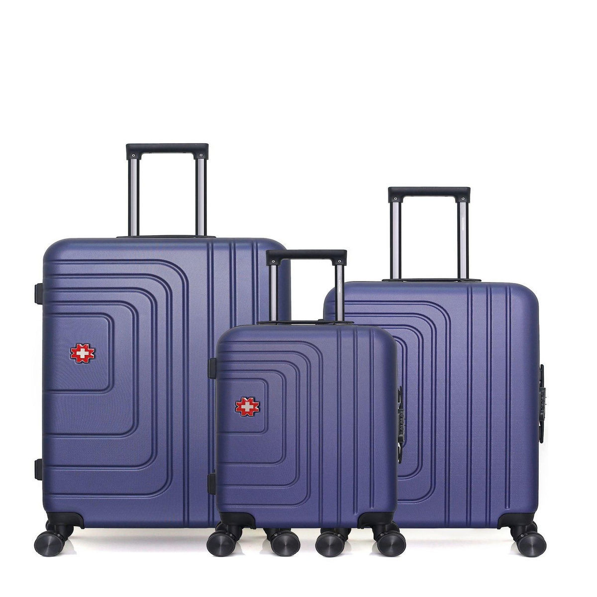 SWISS KOPPER SWISS KOPPER - LOT DE 3 - Valises grand format, weekend et cabine RUTI