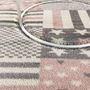 Voir la diapositive 4 : VIDAXL Tapis pour enfants 160x230 cm motif d'etoiles rose