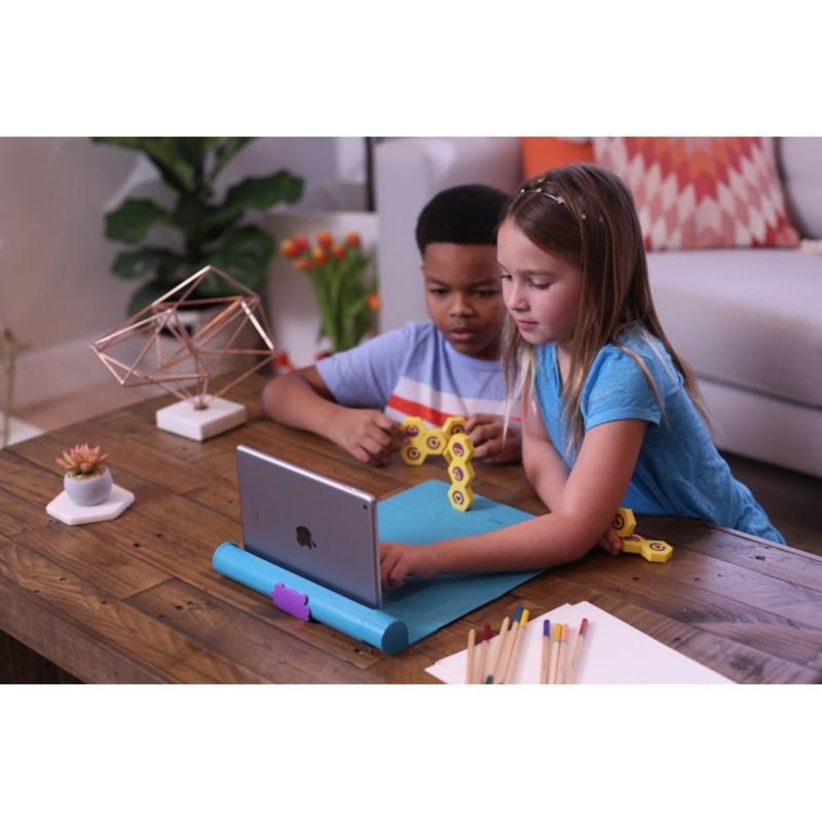 SHIFU Jeux de Construction Interactif pour Enfant - Réalité Augmentée STEM - Jeux et Ingénierie Pédagogique Puzzles, Aventures