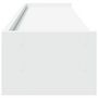 Voir la diapositive 5 : VIDAXL Support de moniteur blanc 100x24x16 cm bois d ingénierie