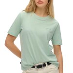 SUPERDRY T Shirt  Femme Superdry W1011644A. Coloris disponibles : Vert