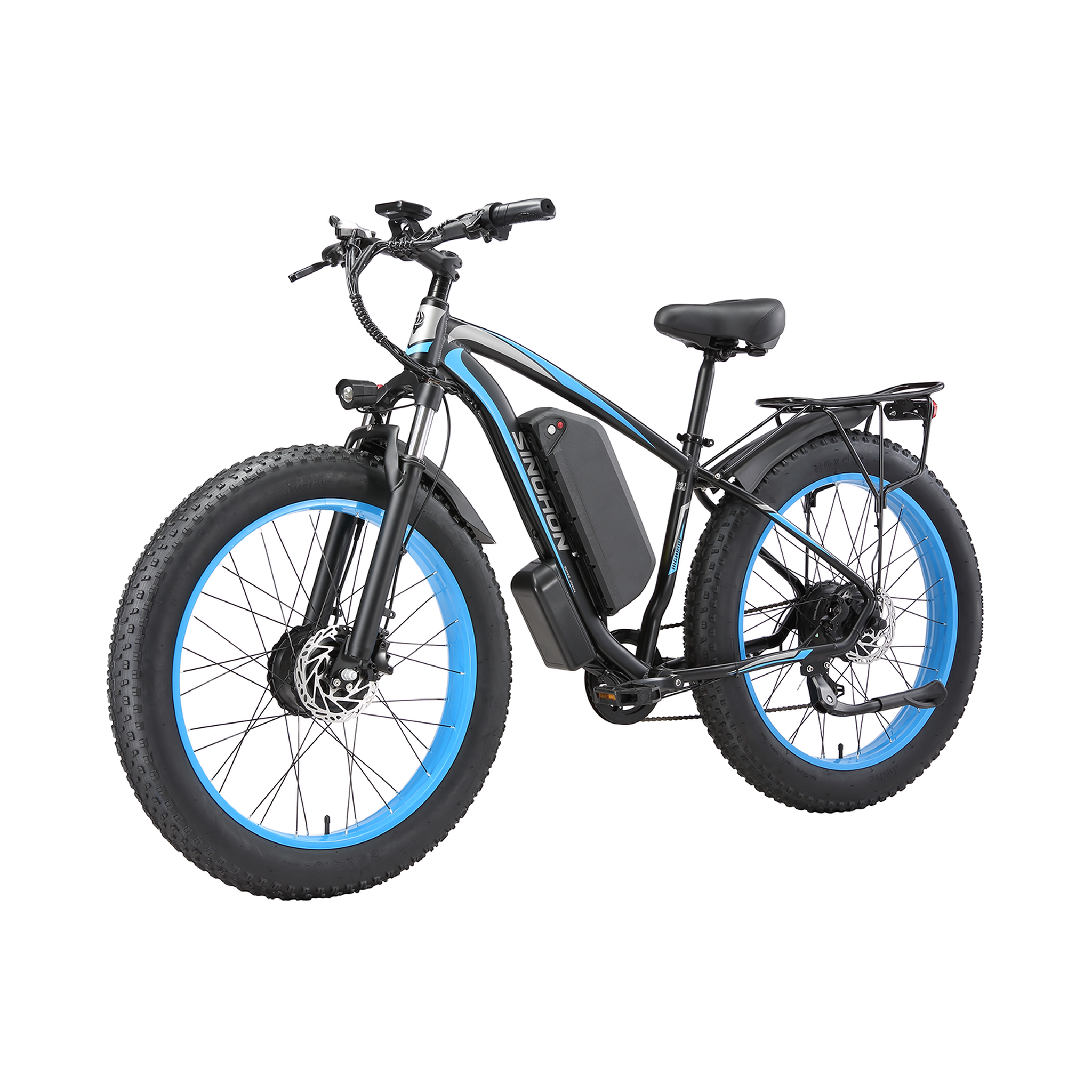 Voir la diapositive 4 : SINOHON Vélo électrique double moteur sinohon x26