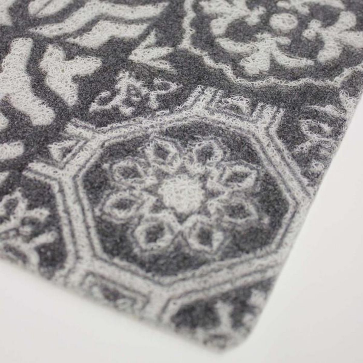 Paris Prix Tapis d'Entrée  Lisbonne  45x75cm Gris