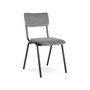 Voir la diapositive 1 : Paris Prix Chaise Design Vintage  Fortuna  83cm Gris