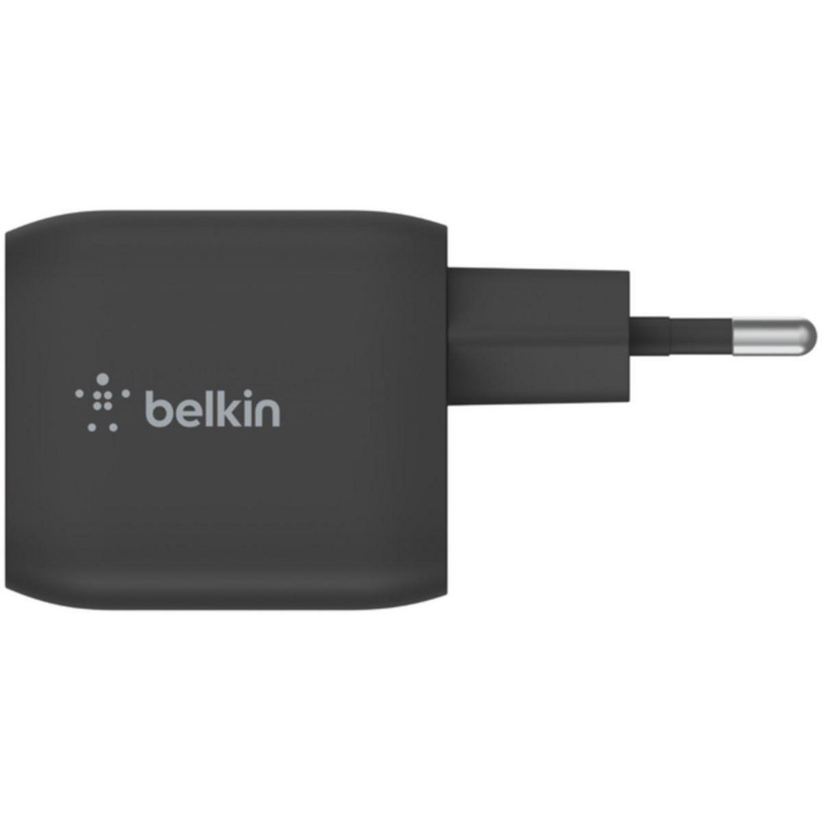 Belkin Chargeur secteur 45W USB-C pour Samsung et Apple Noir