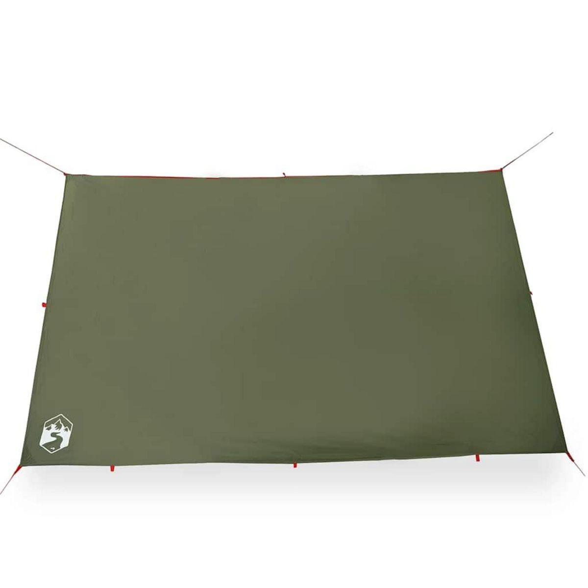 VIDAXL Bache de camping vert olive 306x306 cm impermeable