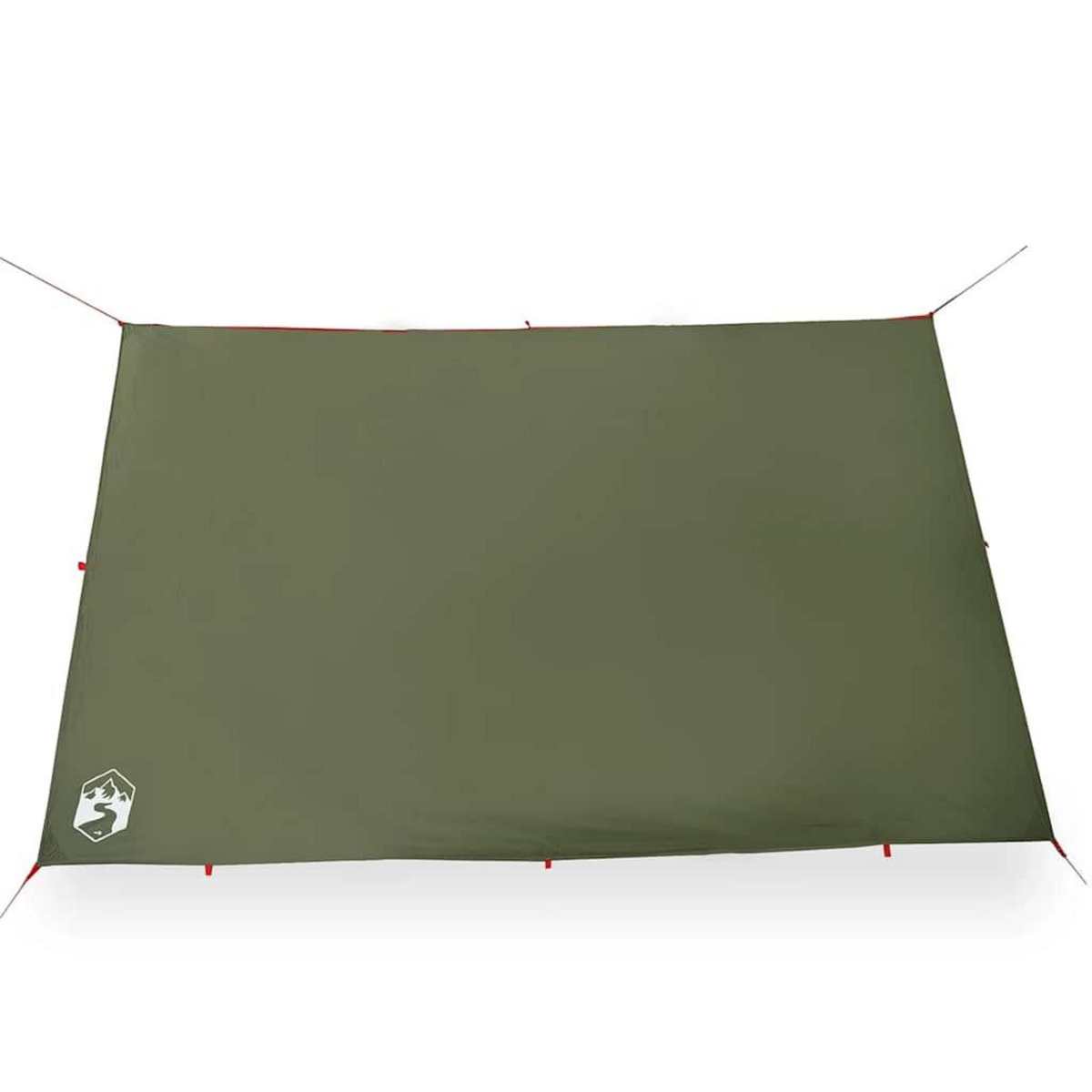 VIDAXL Bache de camping vert olive 306x306 cm impermeable