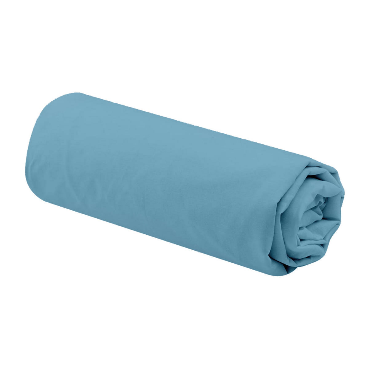 Drap housse uni en microfibre 