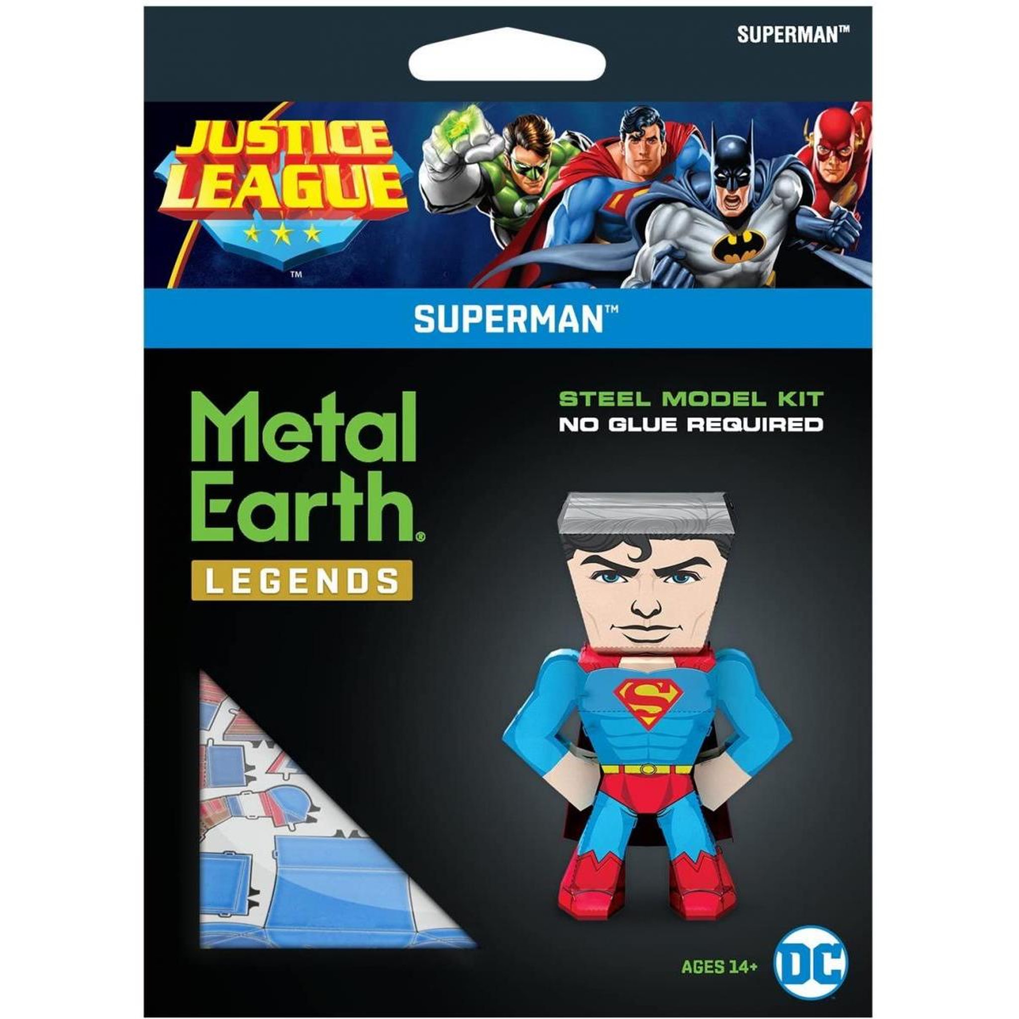 Voir la diapositive 2 : Metal Earth Legends Super Man
