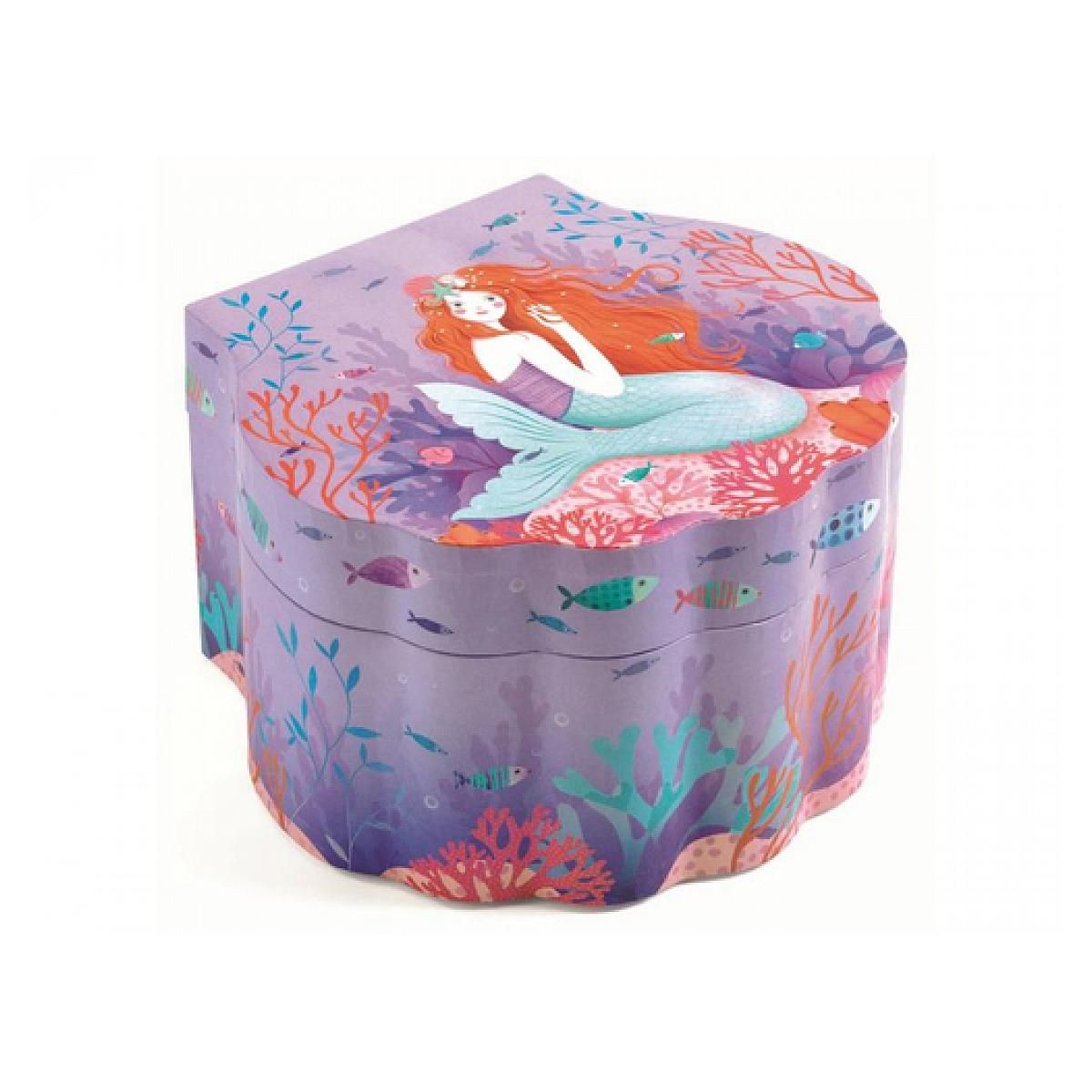 Djeco boite a musique coffret sirene enchantee