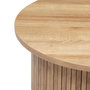 Voir la diapositive 3 : ATMOSPHERA Table à café Colva en bois Diam 60 cm - Marron