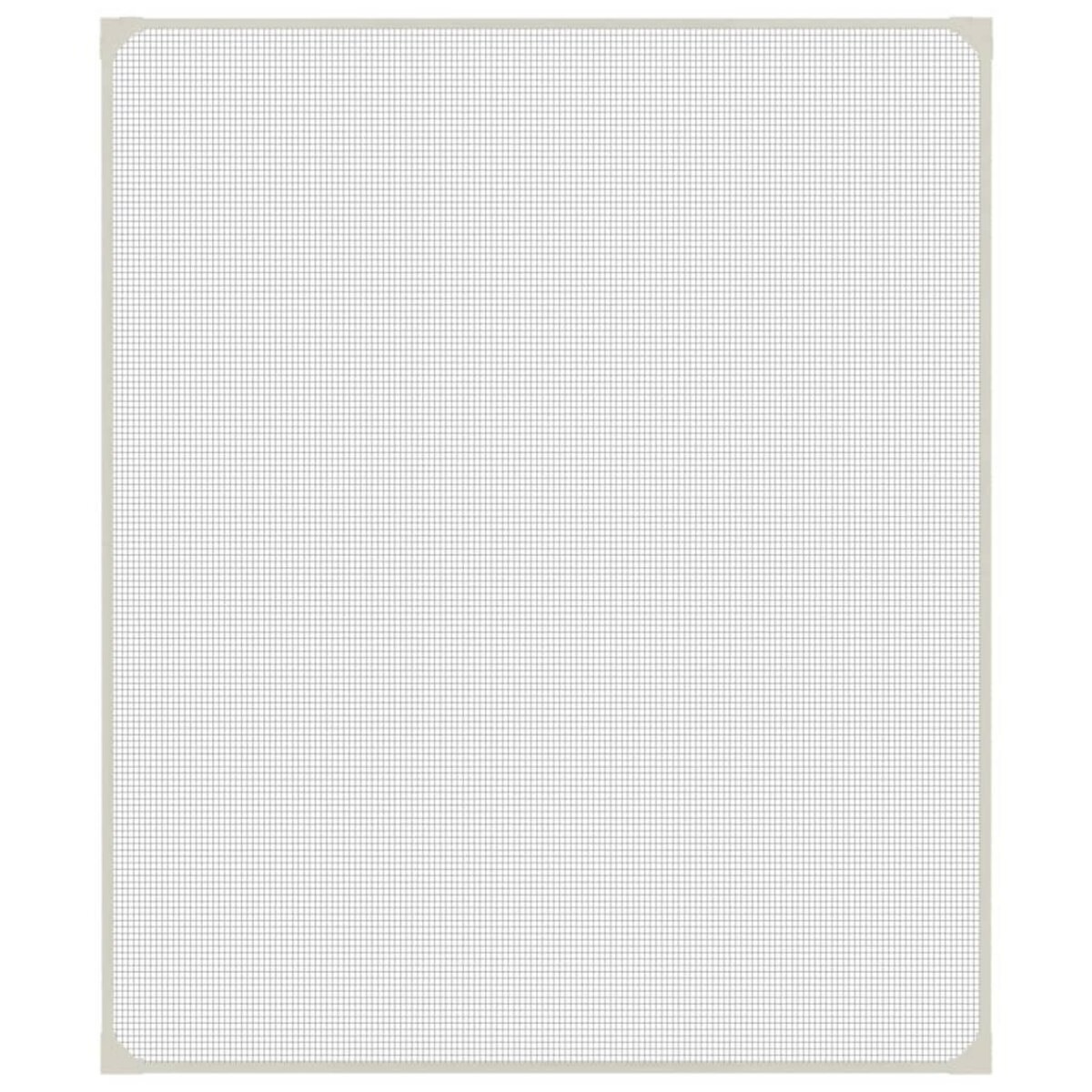 VIDAXL Moustiquaire magnetique pour fenetres blanc 100x120 cm