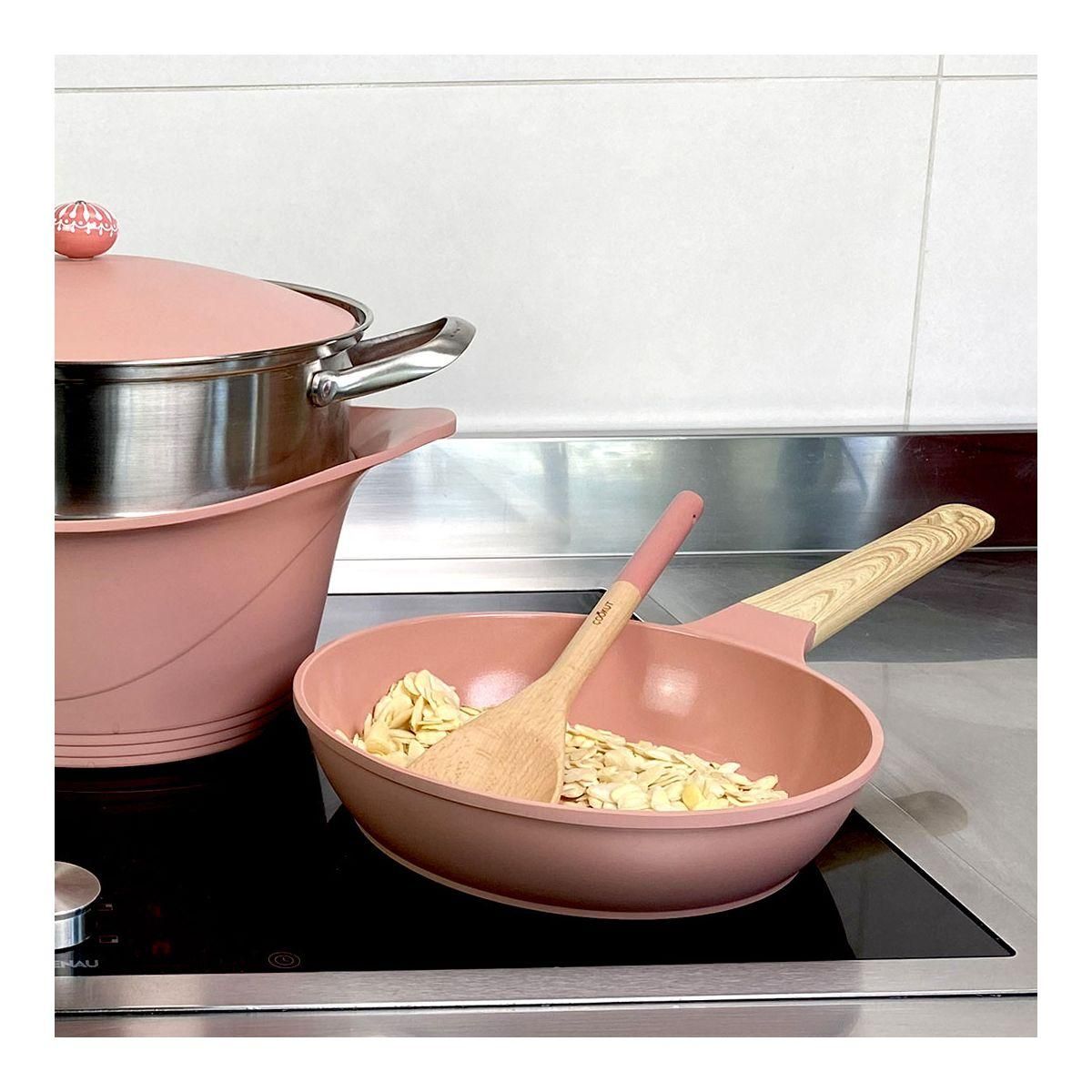 COOKUT Poêle 28 cm guimauve - La Fabuleuse