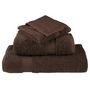 Voir la diapositive 4 : VIDAXL Serviettes de visage de qualité supérieure SOLUND 10 pcs marron