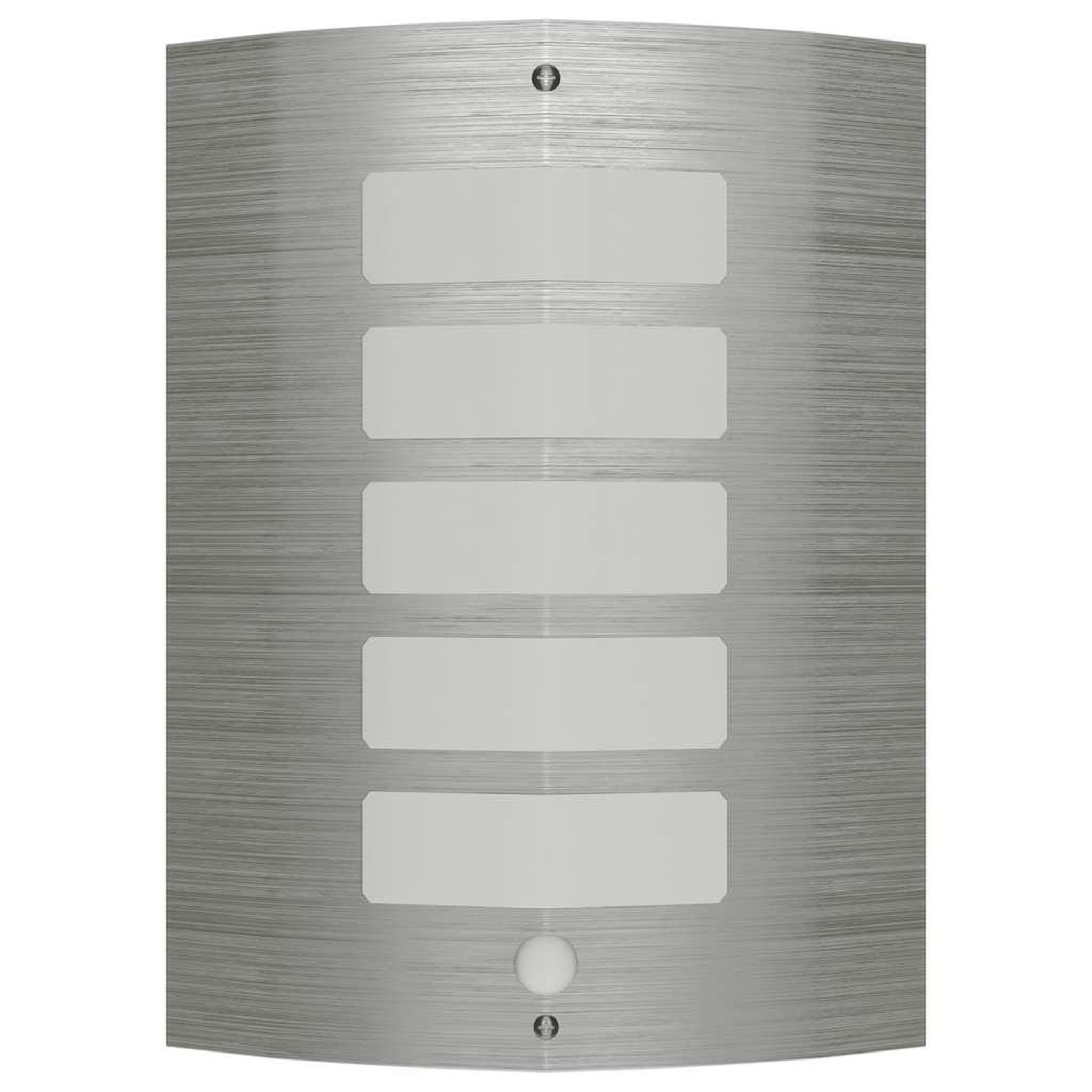 VIDAXL Lampe murale avec capteur de mouvement Acier inoxydable
