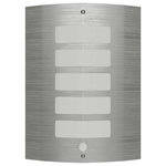 VIDAXL Lampe murale avec capteur de mouvement Acier inoxydable